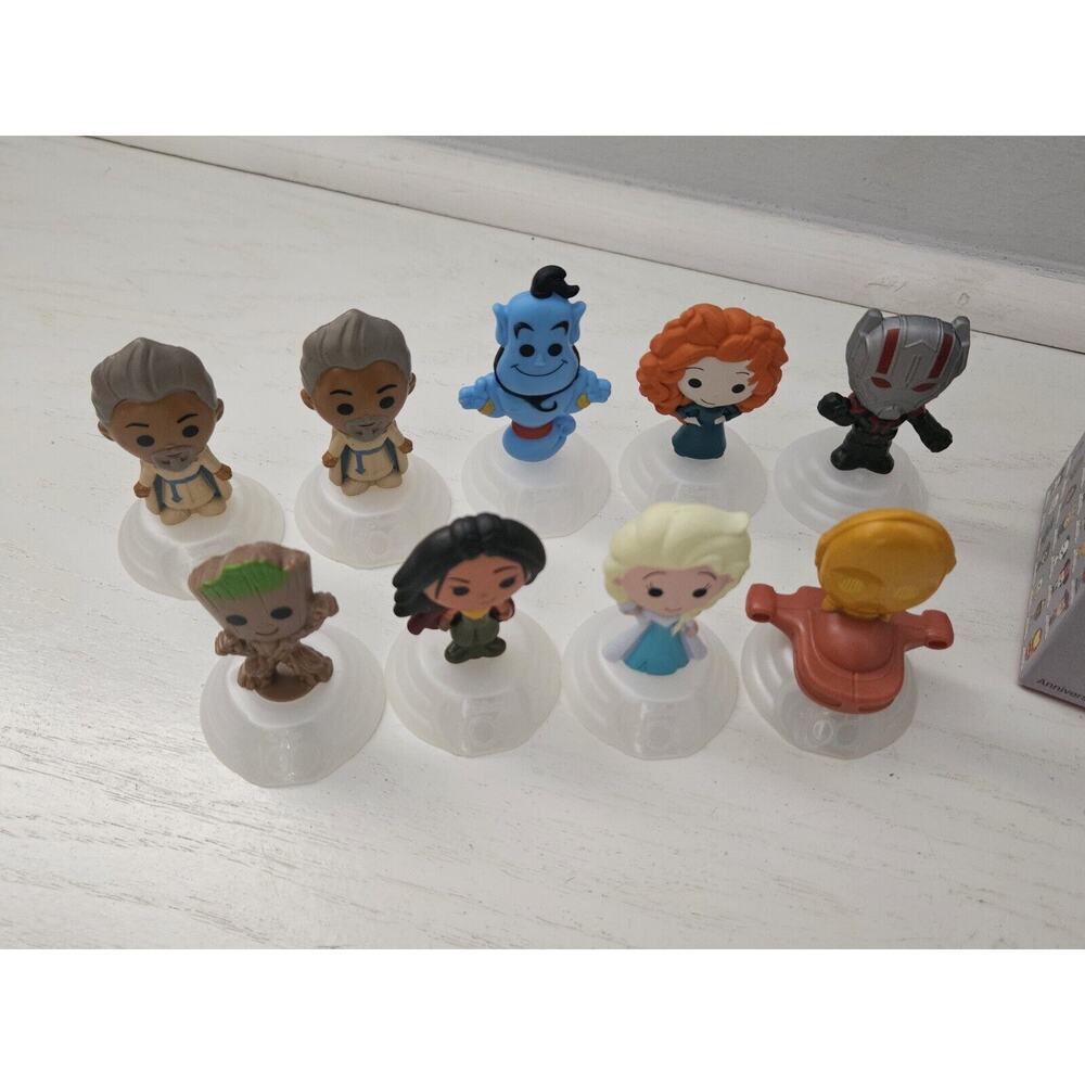 2023 McDonald's Disney 100 Years Anniversary Happy Meal Toys Lot of 11 - Picture 2 of 11